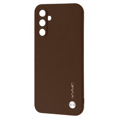 Чехол WAVE Leather Case Samsung Galaxy M14 Dark Brown 777-01214 фото