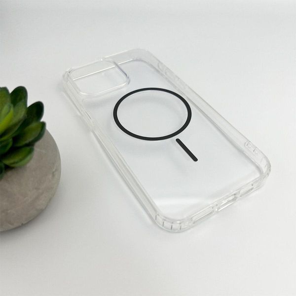 Чохол Acrylic Thin Magnetic для Apple iPhone 15 Pro Max Grey 666-03678 фото