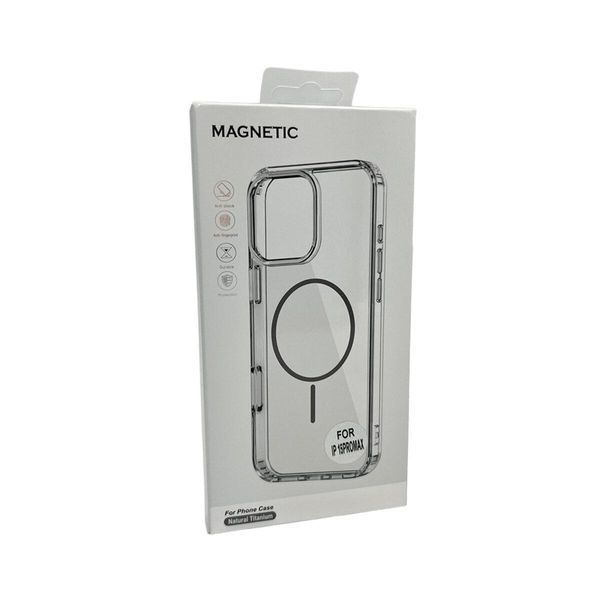 Чохол Acrylic Thin Magnetic для Apple iPhone 15 Pro Max Grey 666-03678 фото