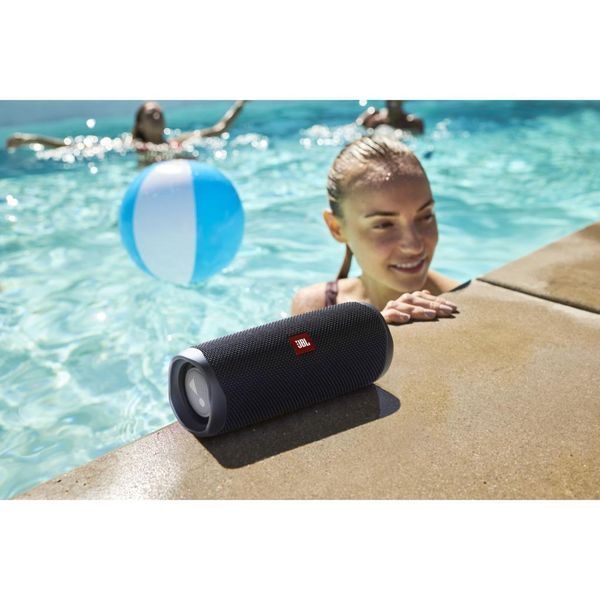 Акустична система JBL Flip 5 Black (JBLFLIP5BLKEU) JBLFLIP5BLKEU фото