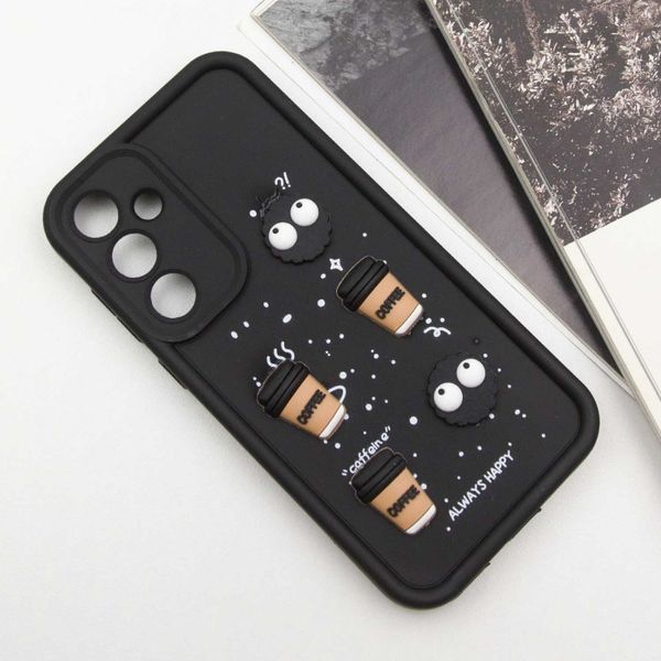 Чохол TPU Toys Case для Samsung Galaxy A35 Black/Always Happy 777-03881 фото