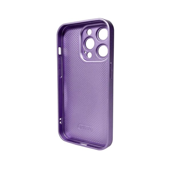 Чохол для смартфона AG Glass Matt Frame Color для iPhone 15 Pro Light Purple 666-00647 фото