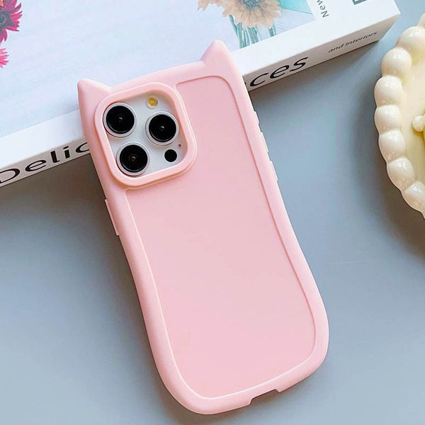 Чехол с шнурком GETMAN Cat with straps для&nbsp;iPhone 14 Pro (6.1") Pink 555-00412 фото