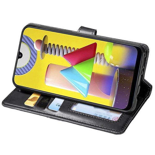 Кожаный чехол-книжка GETMAN Gallant (PU) для Xiaomi Redmi A1 / A2 Black 777-06459 фото