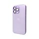 Чехол для смартфона AG Glass Matt Frame Color для iPhone 11 Pro Max Light Purple 666-00547 фото