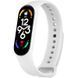 Силиконовый ремешок для Xiaomi Mi Band 7/6/5 White 212-01590 фото