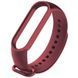 Силиконовый ремешок для Xiaomi Mi Band 3/4 Maroon 212-01185 фото