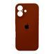 Силиконовый чехол с закрытой камерой для iPhone 17 Saddle Brown 666-04211 фото
