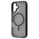 Чохол WAVE Matte Insane Case with Magnetic Ring для iPhone 16 Black 656-07872 фото