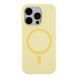 Чохол Glow Silicone Case with Magsafe для iPhone 14 Pro Yellow 214-03909 фото