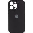 Силіконовый чохол з закритою камерою для iPhone 13 Pro Max Black 208-00727 фото