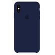 Силиконовый чехол для iPhone X/XS Dark Blue 208-00098 фото