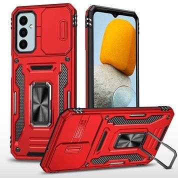 Ударопрочный чехол Camshield Army Ring для Samsung Galaxy A25 5G Red 777-04976 фото