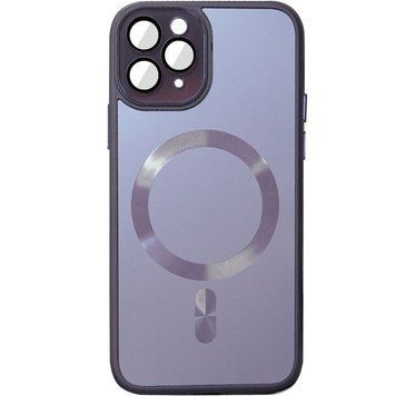 Чохол TPU+Glass Sapphire Midnight with MagSafe для Apple iPhone 13 Pro (6.1") Deep Purple 656-08607 фото