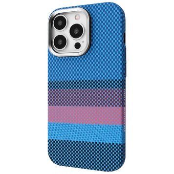 Чехол Proove Gleam Case with Magnetic Ring iPhone 14 Pro Blue Borders 656-04733 фото