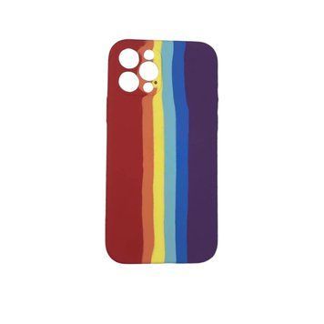 Силиконовый чехол Rainbow для iPhone 12 Pro Max 6 888-00087 фото