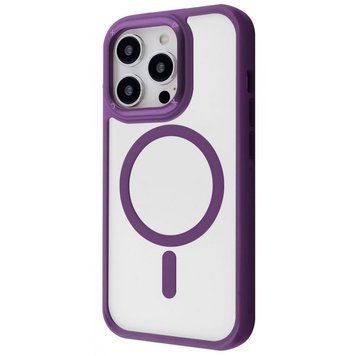 Чохол Proove Clear Essence Case with Magnetic Ring iPhone 15 Pro Deep Purple 656-04392 фото