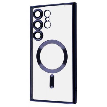 Чохол WAVE Metal Color Case with Magnetic Ring для Samsung Galaxy S24 Ultra Midnight blue 656-08005 фото