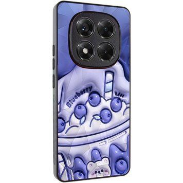 Чохол TPU+PC Prisma Fluffie для Xiaomi Redmi Note 14 Pro 4G Blueberry 777-03928 фото