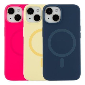 Чохол Glow Silicone Case with Magsafe для iPhone 14 Blue 214-03892 фото