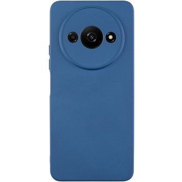 Чохол TPU GETMAN Liquid Silk Full Camera для Xiaomi Redmi A3 Синій / Navy Blue ILSO-00000075781-12 фото