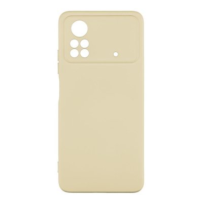 Чехол Full Case TPU+Silicone Touch для Xiaomi POCO X4 Pro 5G Ivory 777-00851 фото