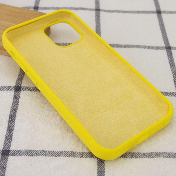 Силиконовый чехол для iPhone 14 Pro Sunny Yellow 666-00855 фото