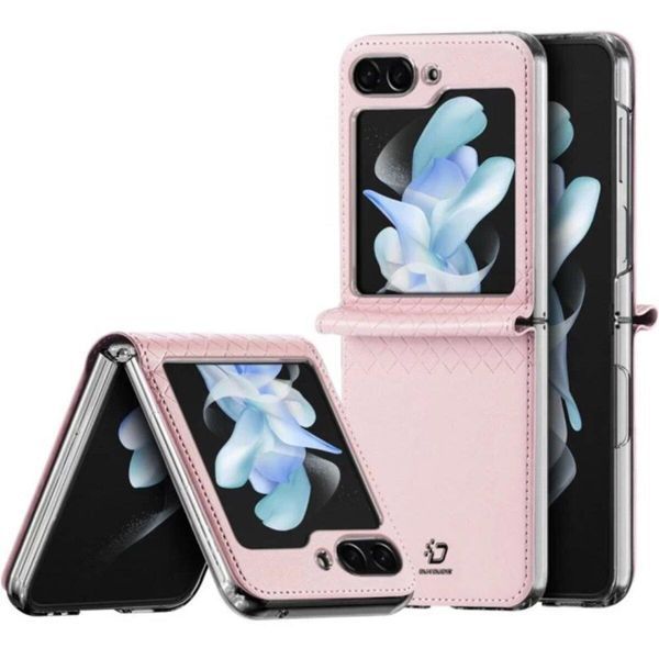 Чохол для смартфона DUX DUCIS Bril для Samsung Flip 5 Pink 666-02256 фото