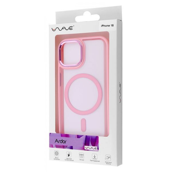 Чохол WAVE Ardor Case with Magnetic Ring для iPhone 15 Transparent 656-05482 фото