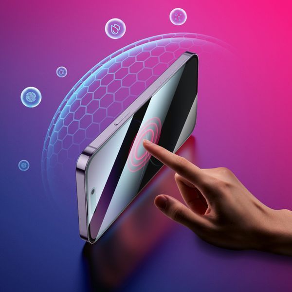 Захисне скло Анти-шпигун Hoco Guardian shield для iPhone 11 Pro Max / Xs Max 204-00106 фото