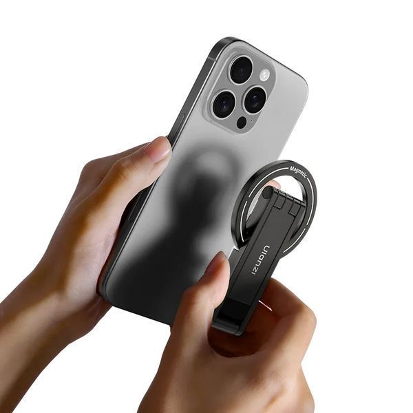 Тримач телефона Ulanzi MA60 Foldable Magnetic Phone Tripod (Red) S038 фото