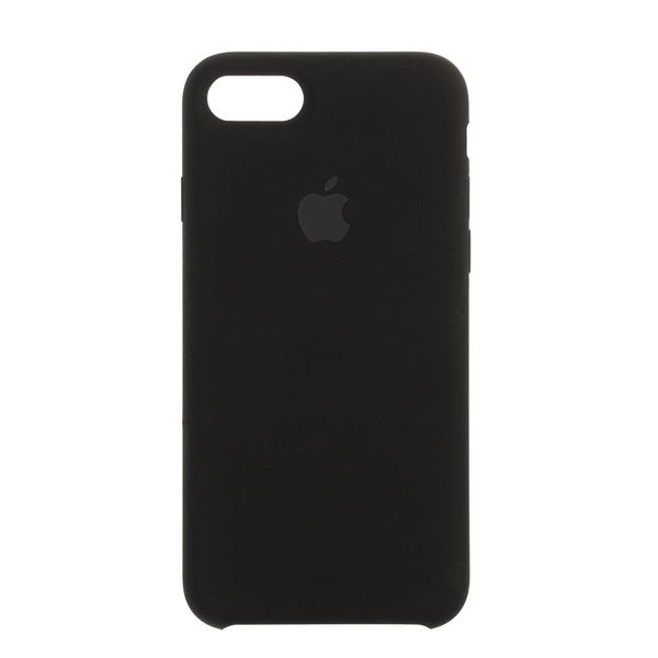 Силиконовый чехол для iPhone 7/8/SE 2020 Black 208-00029 фото