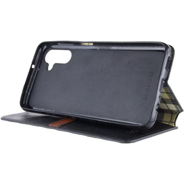 Кожаный чехол-книжка GETMAN Cubic для Samsung Galaxy A15 4G/5G / M15 5G Черный 555-01711 фото