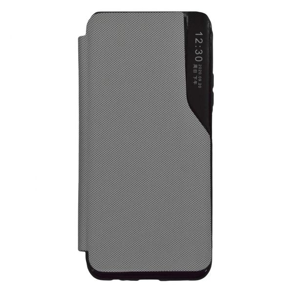 Чехол-книжка Business Fabric для Xiaomi Redmi Note 10 Gray 777-01109 фото