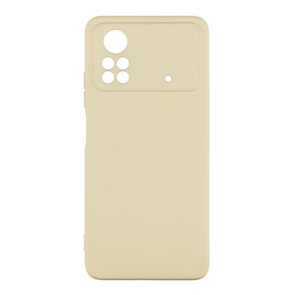 Чохол Full Case TPU+Silicone Touch для Xiaomi POCO X4 Pro 5G Ivory 777-00851 фото