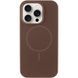 Чохол Silk Full Protective with Magnetic Fit для Apple iPhone 14 Pro (6.1") Коричневий / Brown ILSO-00000076450-33 фото