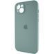 Силіконовий чохол з закритою камерою для iPhone 15 Pine Green 666-01011 фото 3