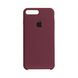 Силиконовый чехол для iPhone 8 Plus/7 Plus Maroon Marsala 208-00081 фото