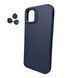 Чохол Silky Cam Protect для iPhone 11 Deep Blue 666-02262 фото