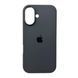 Силіконовий чохол для iPhone 16 Dark Grey 666-01165 фото