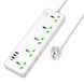 Мережевий подовжувач HOCO AC13A Talento 5-position socket(1C3A) White 656-03192 фото 3