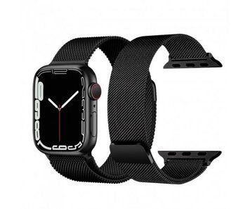 Міланська петля для Apple Watch 42/44/45/49 мм Чорний 212-00014 фото