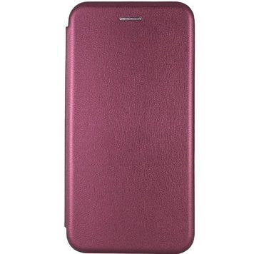 Кожаный чехол-книжка Classy для ZTE Blade A51 Maroon 777-05898 фото