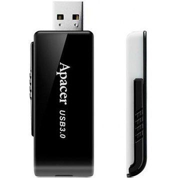 Флеш-накопичувач Apacer USB 3.2 Gen 1 AH350 128Gb Black AP128GAH350B-1 фото