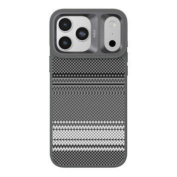 Чохол Kajsa Resort Collection Gradient Stripe with MagSafe для iPhone 17 Pro Grey B-Ring 2020000507468 фото