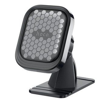 Тримач для мобільного HOCO S47 Fuerte series center console magnetic car holder Black 656-00505 фото