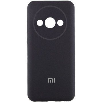 Чохол Silicone Cover Lakshmi Full Camera для Xiaomi Redmi A3 Чорний 555-02183 фото