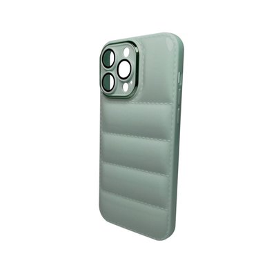 Чохол Down Jacket Frame для iPhone 15 Pro Max Mint Green 666-00384 фото