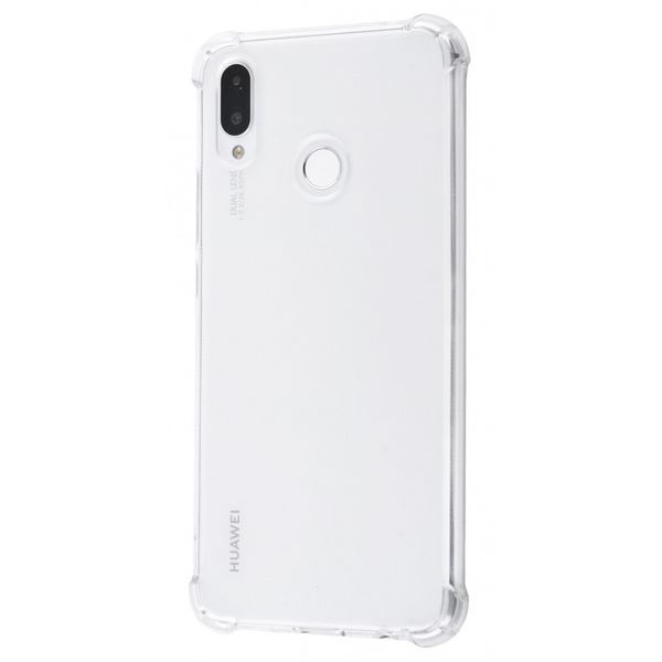 Чехол WXD Силикон 0.8 mm HQ Huawei P Smart+/Nova 3i Прозрачный 777-00605 фото