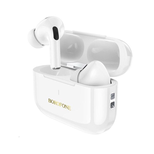 Наушники BOROFONE BW59 Plus True Wireless ANC noise reduction BT headset White 656-00899 фото